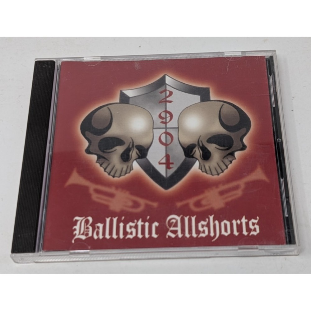 Ballistic Allshorts Built For Speed CD Australian Hardcore Ska Band VTG 1998